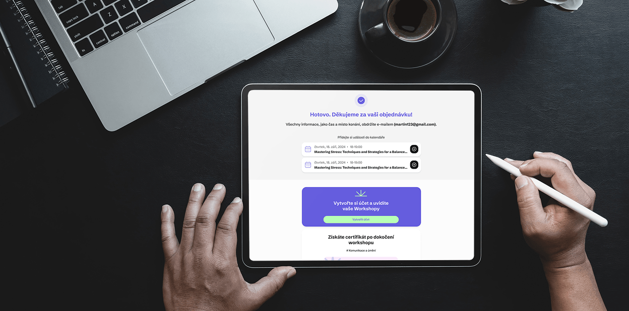 iPad Pro mockup shora
